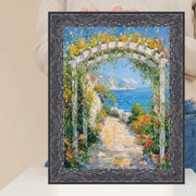 13x13 Frame Renaissance Silver Black Ornate Picture Frame