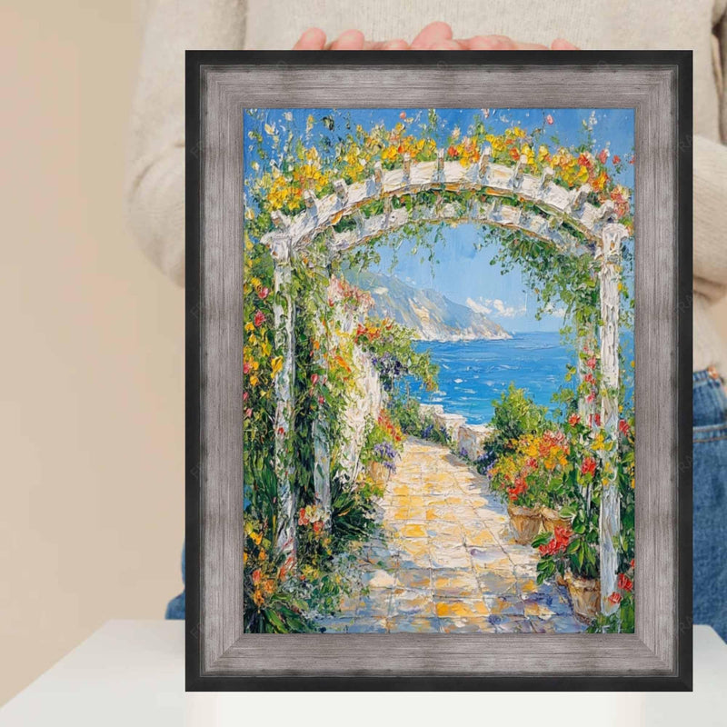 12x18 Frame Custom Frame Raiders Silver/Black Gunmetal Picture Frame