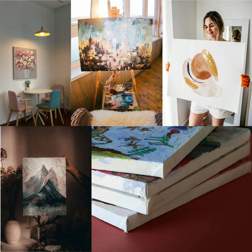 72x50 Canvas Stretching Painting Print Art 72x50 Blank Canvas