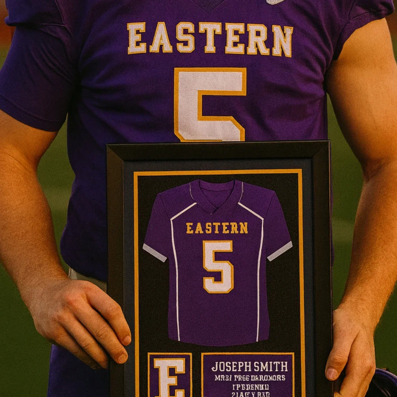 Football Jersey Frame High School Senior Night