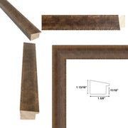 12x16 Frame Rust Patina Bronze Gold Black Picture Frame