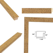 9x12 Frame Natural Maple Wood Flat Picture Frame