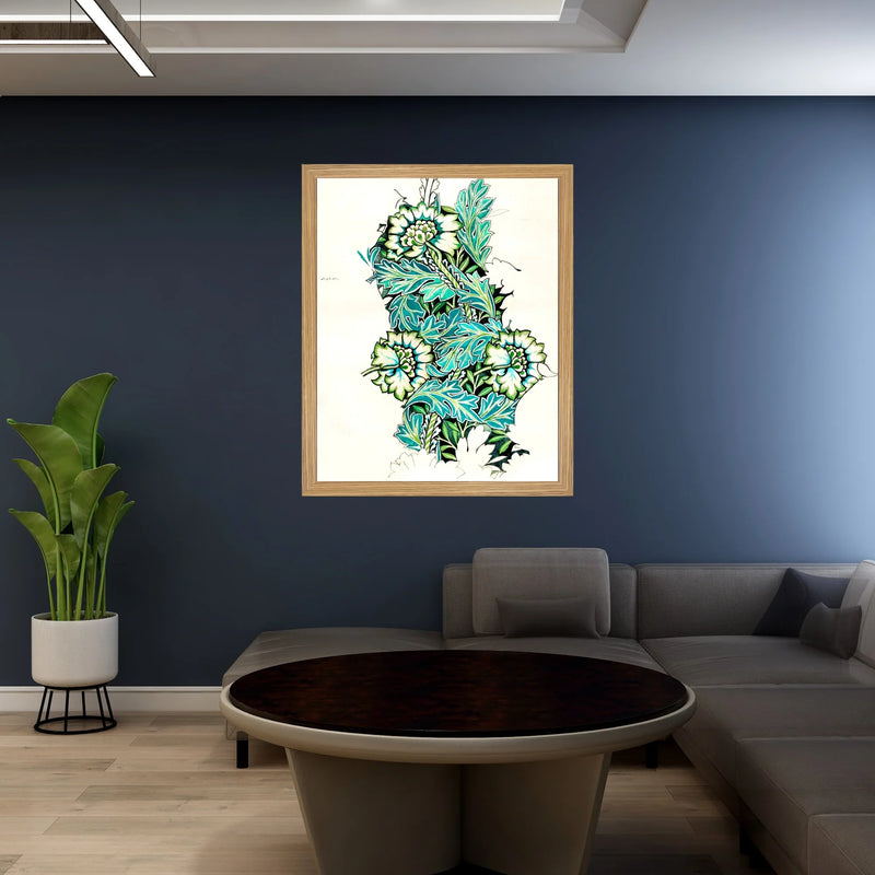 Corporate Office Decor Art 40x60 Frame  | Business Office Wall Art