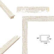 12x14 Frame Natural Maple Wood Flat Picture Frame