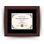 Purdue University Diploma Frame 8.5x11 Certificate Black