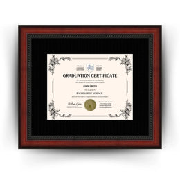 University of Colorado Boulder Diploma Frame 8.5x11 Certificate Black