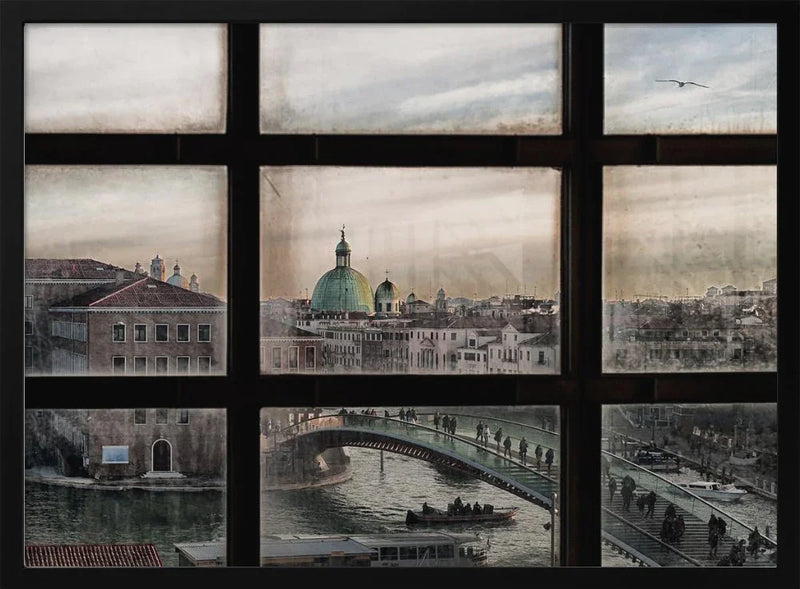 Venice Window - Roberto Marini Framed Art | Home or Office Art