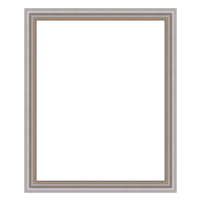 Traditional Silver leaf Pewter Picture Frame