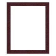 Mahogany Wood Picture Frame - Flat Modern Framing