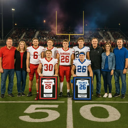 Football Jersey Frame High School Senior Night