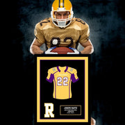 Football Jersey Frame High School Senior Night