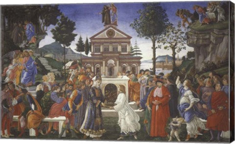 The Temptation of Christ, 1481-1482 by Sandro Botticelli