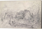 A Bridge Near Salisbury Court by John Constable