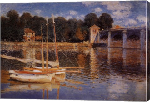 Il Ponte d'Argenteuil by Claude Monet