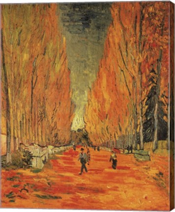 Alle des Alleycamps by Vincent Van Gogh
