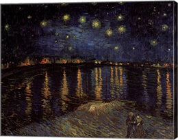Starry Night over the Rhone, c.1888 by Vincent Van Gogh