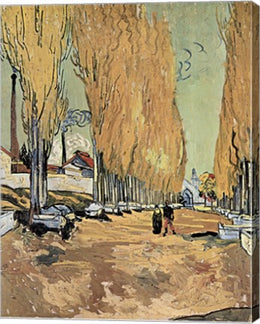 Les Alyscamps by Vincent Van Gogh