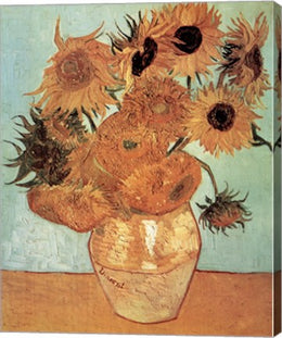 Vase with Twelve Sunflowers, c.1888 by Vincent Van Gogh