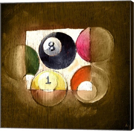 Pool Abstract I by Mark Wolfe