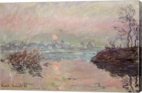 Sunset, 1880 by Claude Monet