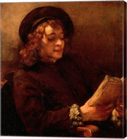 Titus Reading, c.1656-57 by Rembrandt van Rijn