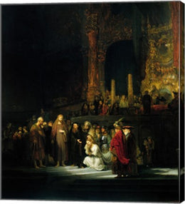 The Woman taken in Adultery, 1644 by Rembrandt van Rijn
