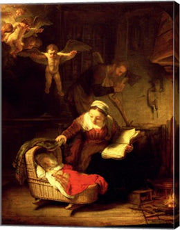 The Holy Family, c.1645 by Rembrandt van Rijn