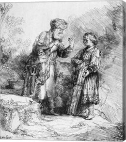 Abraham and Isaac, 1645 by Rembrandt van Rijn