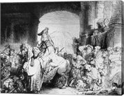 The Triumph of Mordecai, c.1640 by Rembrandt van Rijn