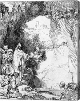 The Great Raising of Lazarus by Rembrandt van Rijn