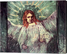 Head of an Angel, after Rembrandt, 1889 by Vincent Van Gogh