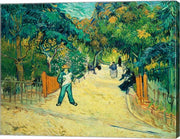 Entrance to the Public Gardens in Arles, 1888 by Vincent Van Gogh