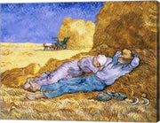 Noon, or The Siesta, after Millet, 1890 by Vincent Van Gogh