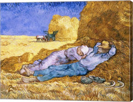 Noon, or The Siesta, after Millet, 1890 by Vincent Van Gogh