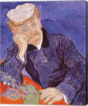 Dr. Paul Gachet, 1890 by Vincent Van Gogh