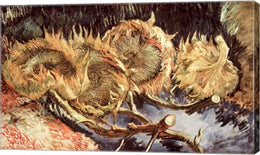 Four Withered Sunflowers, 1887 by Vincent Van Gogh