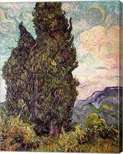 Cypresses, 1889 by Vincent Van Gogh