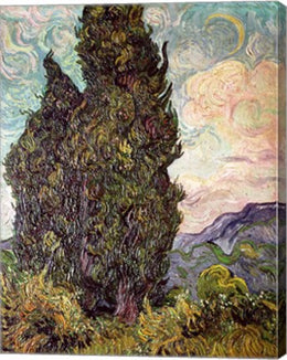 Cypresses, 1889 by Vincent Van Gogh