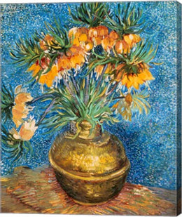 Crown Imperial Fritillaries in a Copper Vase, 1886 by Vincent Van Gogh