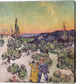 Moonlit Landscape, 1889 by Vincent Van Gogh