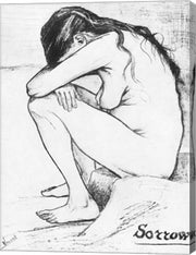 Sorrow, 1882 by Vincent Van Gogh