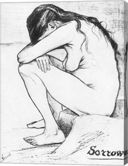 Sorrow, 1882 by Vincent Van Gogh