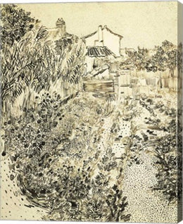 The Flower Garden, 1888 by Vincent Van Gogh