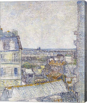 View from the Artist's Window by Vincent Van Gogh