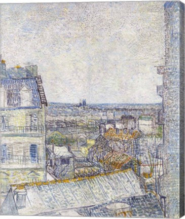 View from the Artist's Window by Vincent Van Gogh