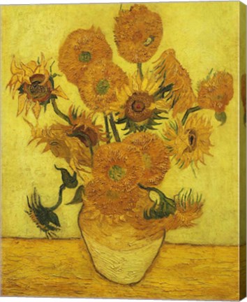 Sunflowers, 1889 by Vincent Van Gogh