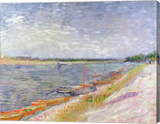 Moored Boats, 1887 by Vincent Van Gogh