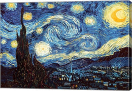 The Starry Night, June 1889 by Vincent Van Gogh