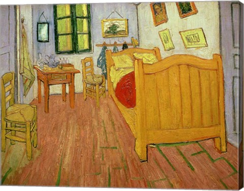 The Bedroom, 1888 by Vincent Van Gogh