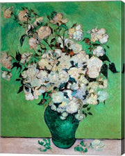 A Vase of Roses, 1890 by Vincent Van Gogh
